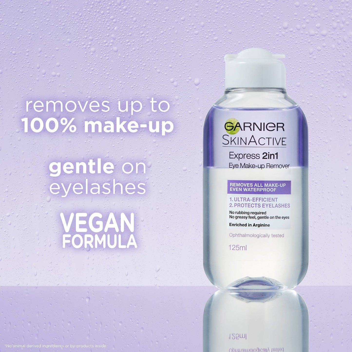 Garnier Skin Naturals 2-in-1 Eye Make-Up Remover - Application