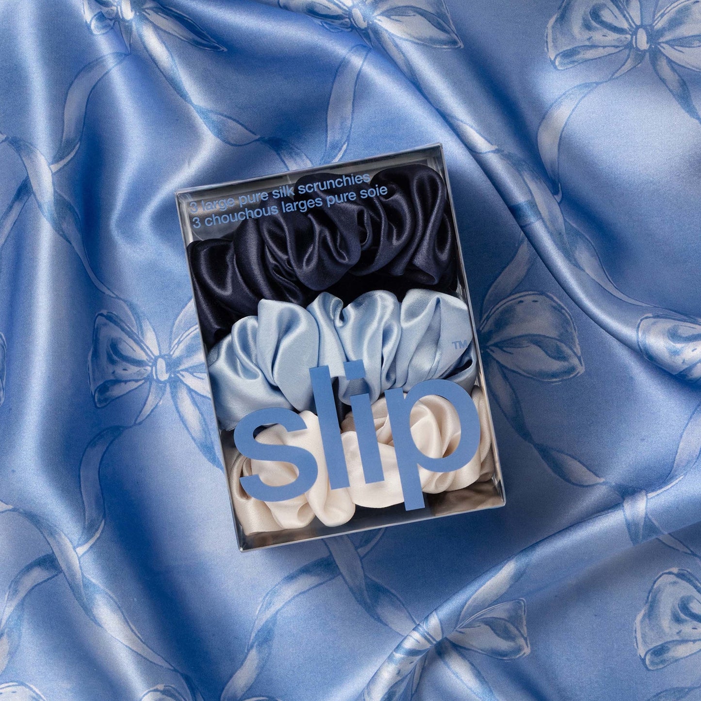 Slip Pure Silk Large Scrunchies - Skye - Image 5