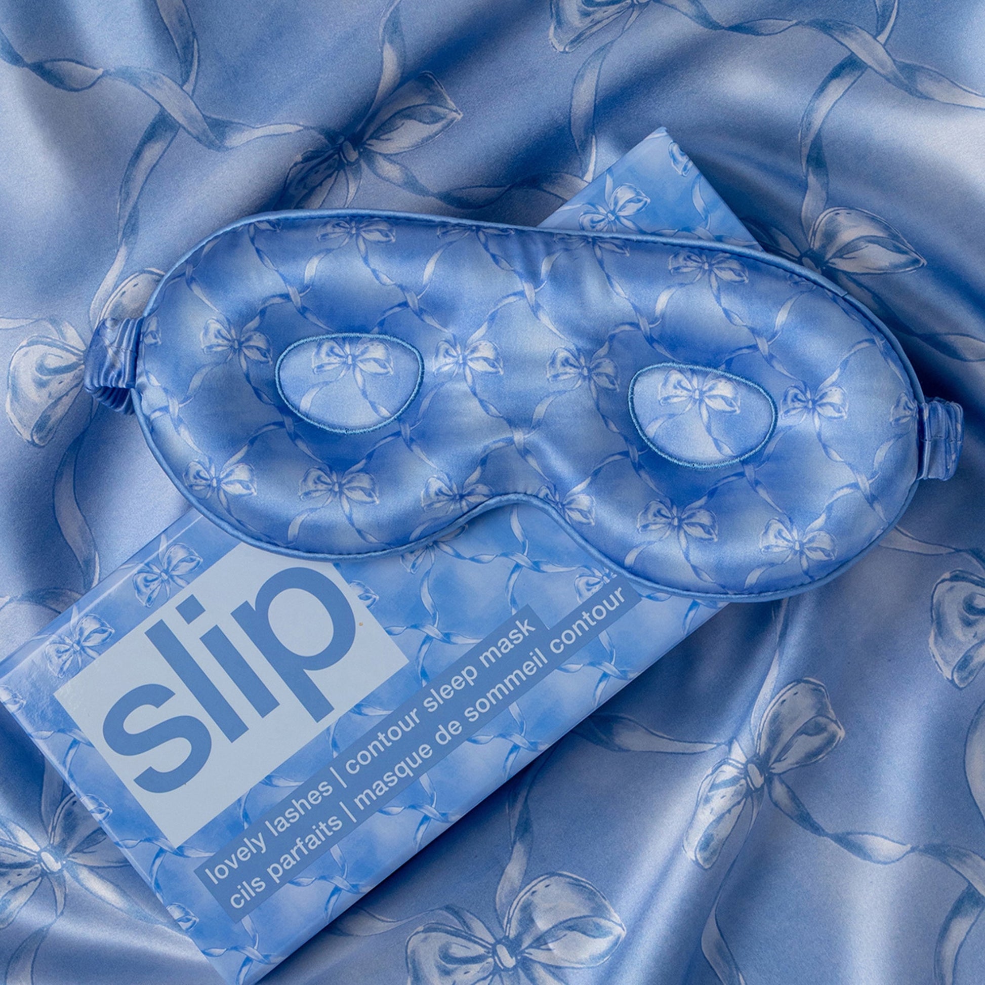 Slip Pure Silk Contour Sleep Mask - Bluebelle - Image 4