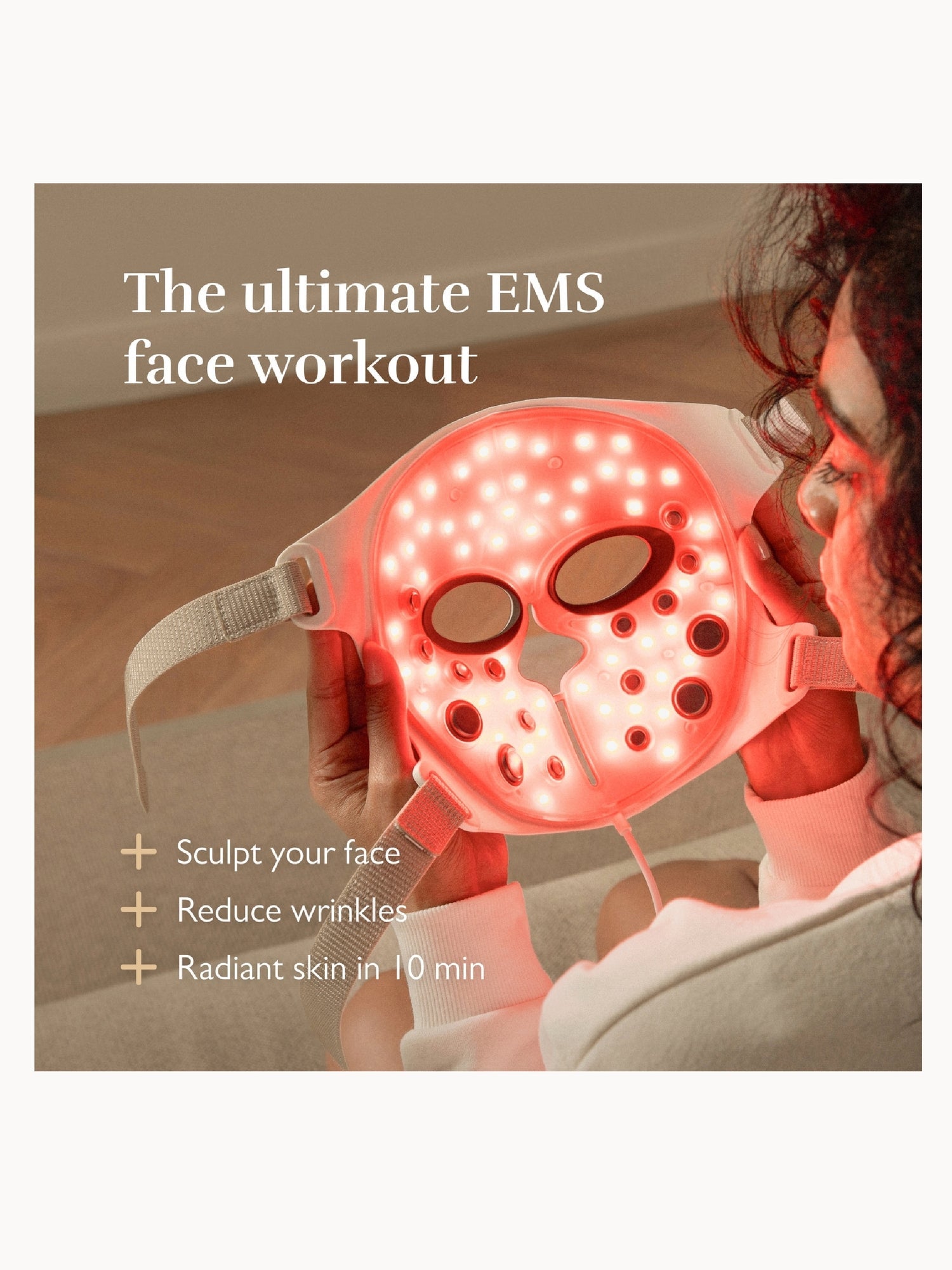 Silk'n LED Face EMS Mask - Application