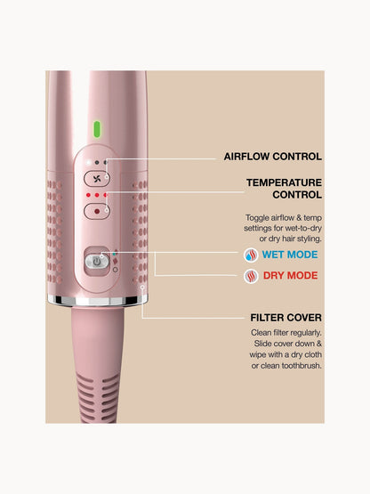 SHARK Glossi Hot Tool + Air Glosser - Lychee - Image 9