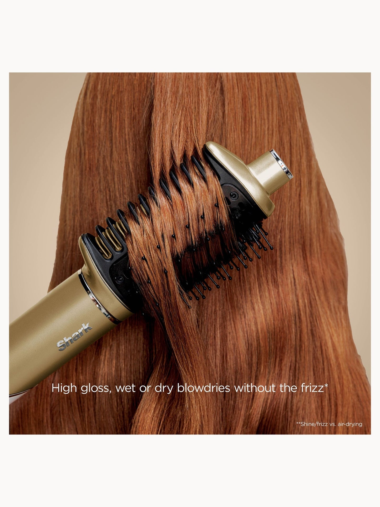 SHARK Glam 4-in-1 Hot Tool Air Styling + Drying System Gold- For Straight, Wavy and Bouncy Styles - Image 5