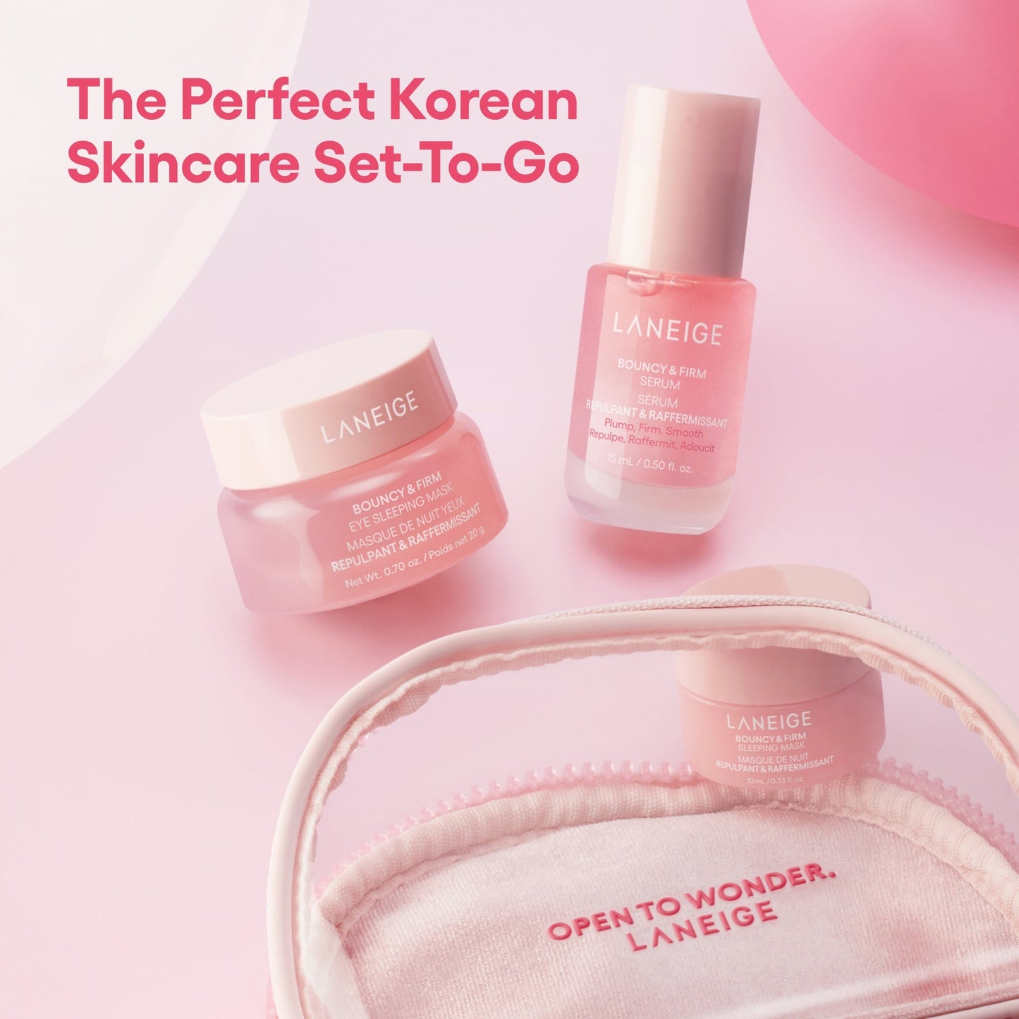 LANEIGE Bouncy Skin on the go Set - Image 5