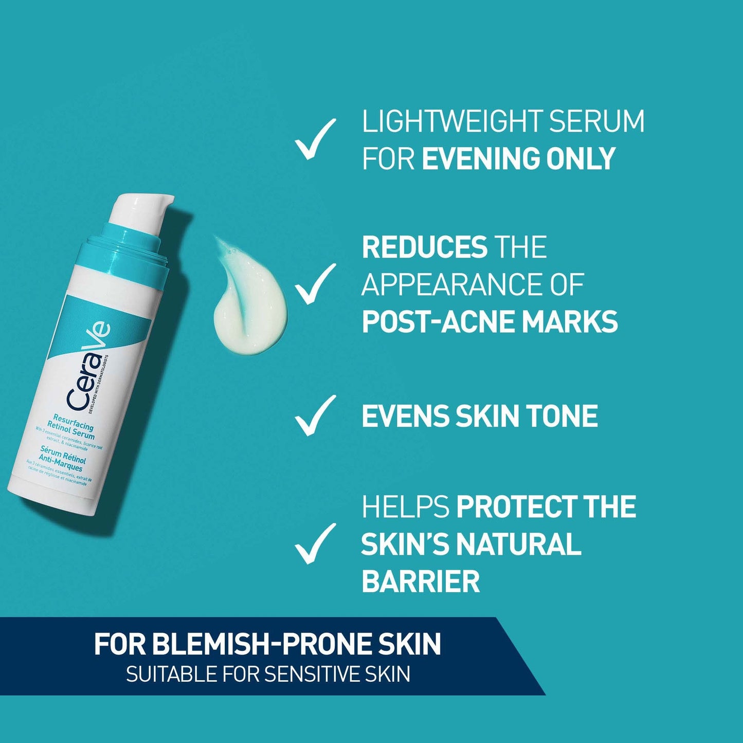CeraVe Resurfacing Retinol Serum - Product Details