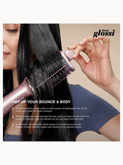 SHARK Glossi Hot Tool + Air Glosser - Lychee - Image 13