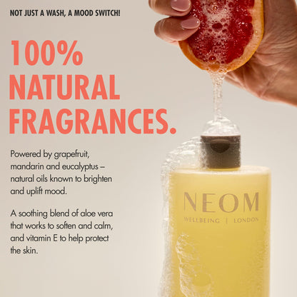NEOM Squeeze The Day Body Wash - Application
