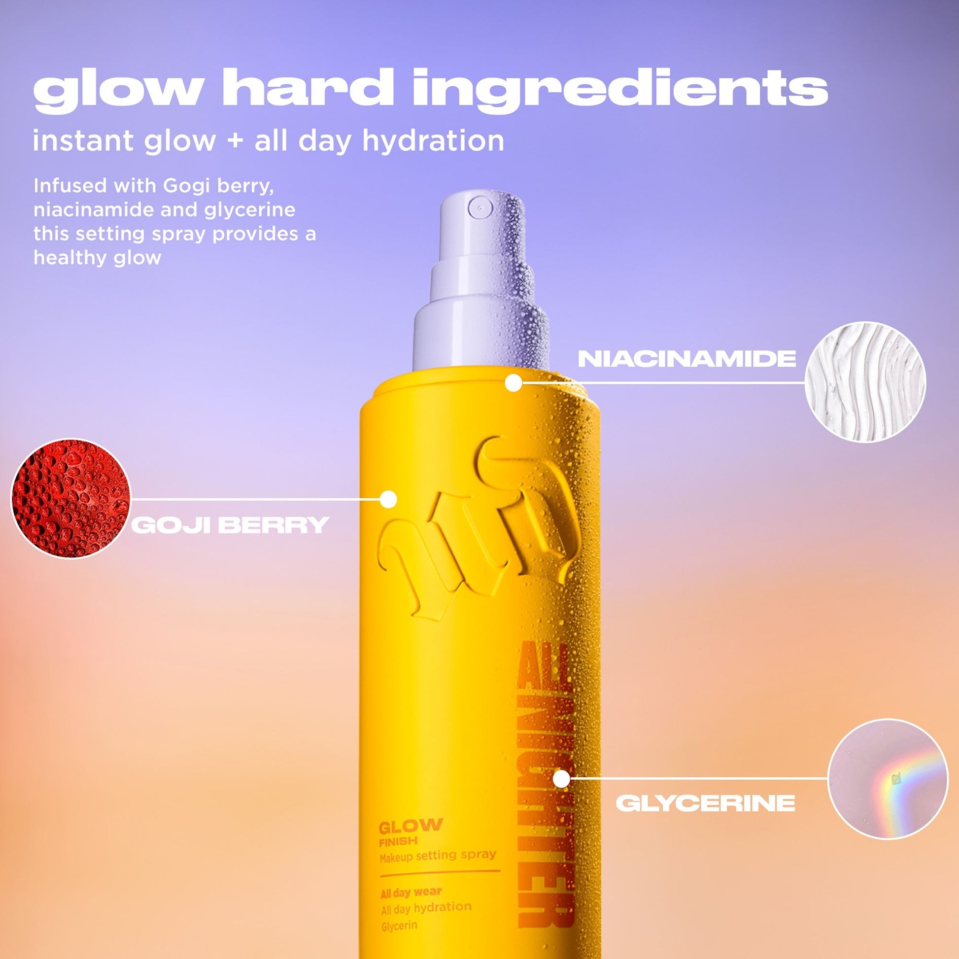 Urban Decay All Nighter Setting Spray Glow - Image 5