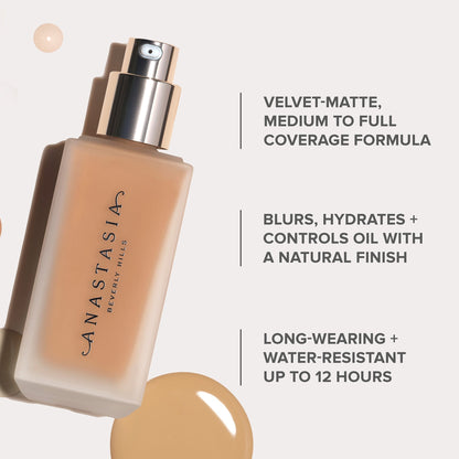 Anastasia Beverly Hills Impeccable Blurring Second Skin Matte Foundation - Image 4