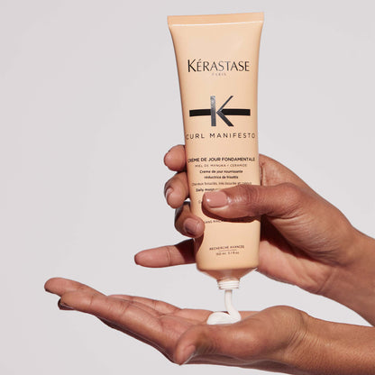 Kérastase Curl Manifesto Crème De Jour Fondamentale Leave-In-Cream - Application