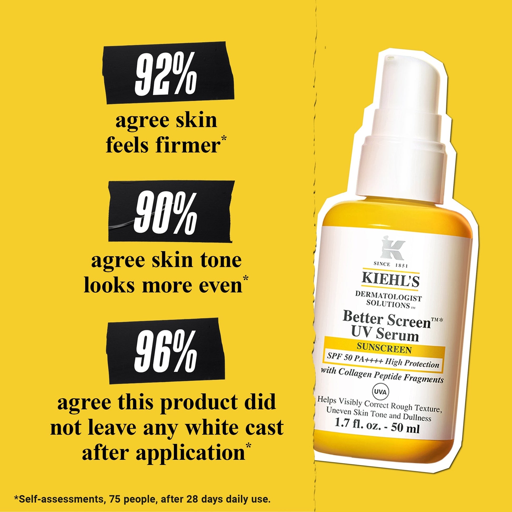 Kiehl's Better Screen UV Serum Sunscreen SPF50+ - Image 5