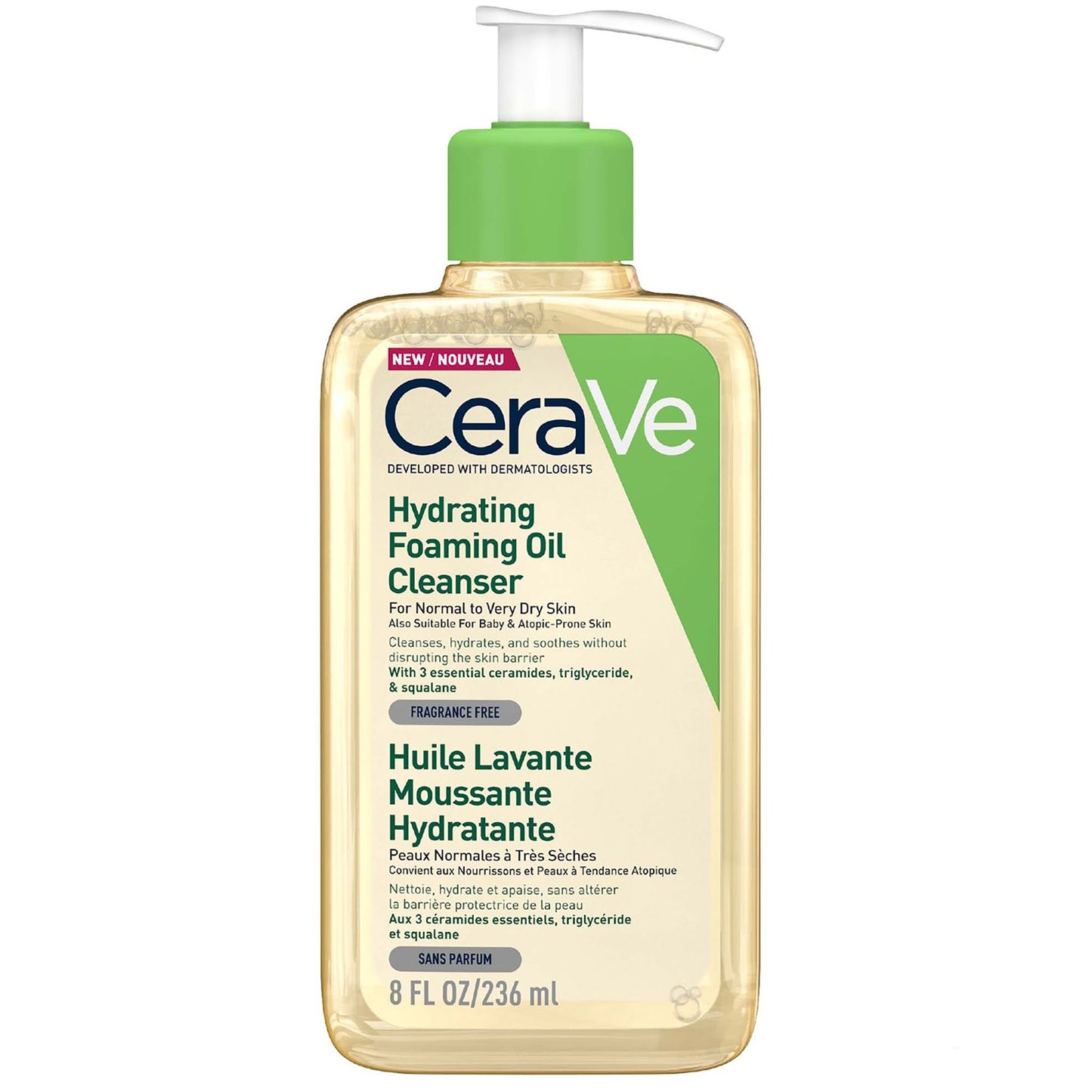 CeraVe Hydrating Foaming Oil Cleanser