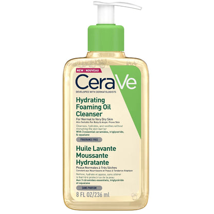 CeraVe Hydrating Foaming Oil Cleanser