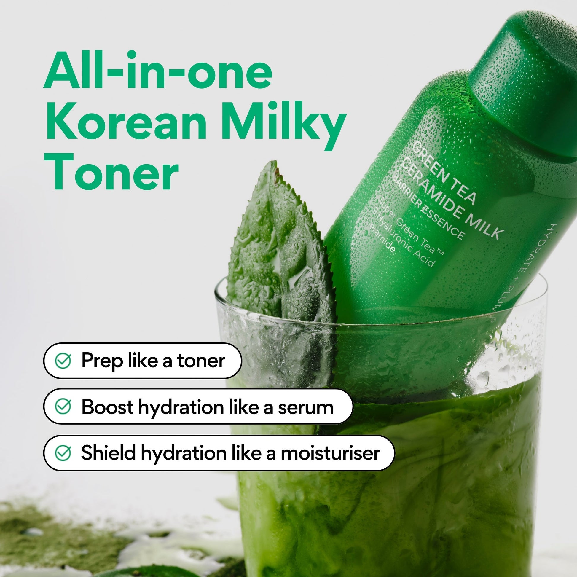 Innisfree Green Tea Ceramide Milk - Image 9