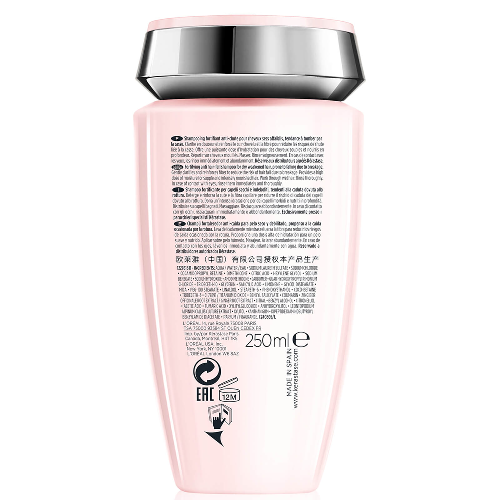Kérastase Genesis Bain Nutri-Fortifiant Shampoo - Product Details