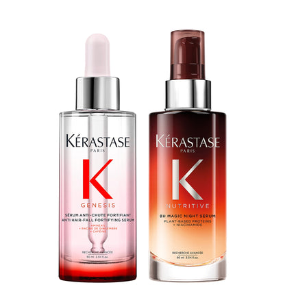 Kérastase Magic Power Duo, Genesis Anti-Chute Fortifiant Serum and Nutritive 8H Night Serum
