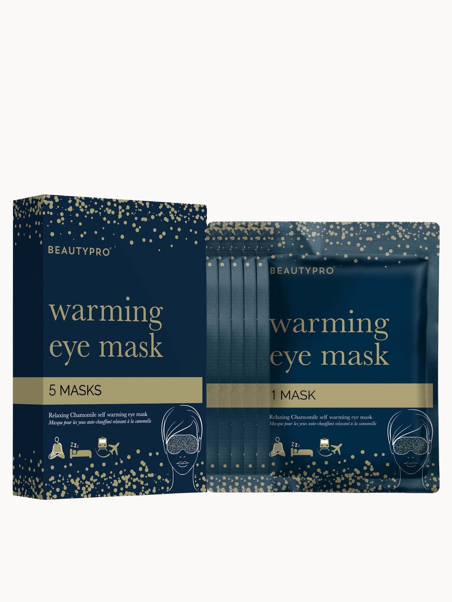 BEAUTYPRO Warming Eye Mask (Pack of 5)