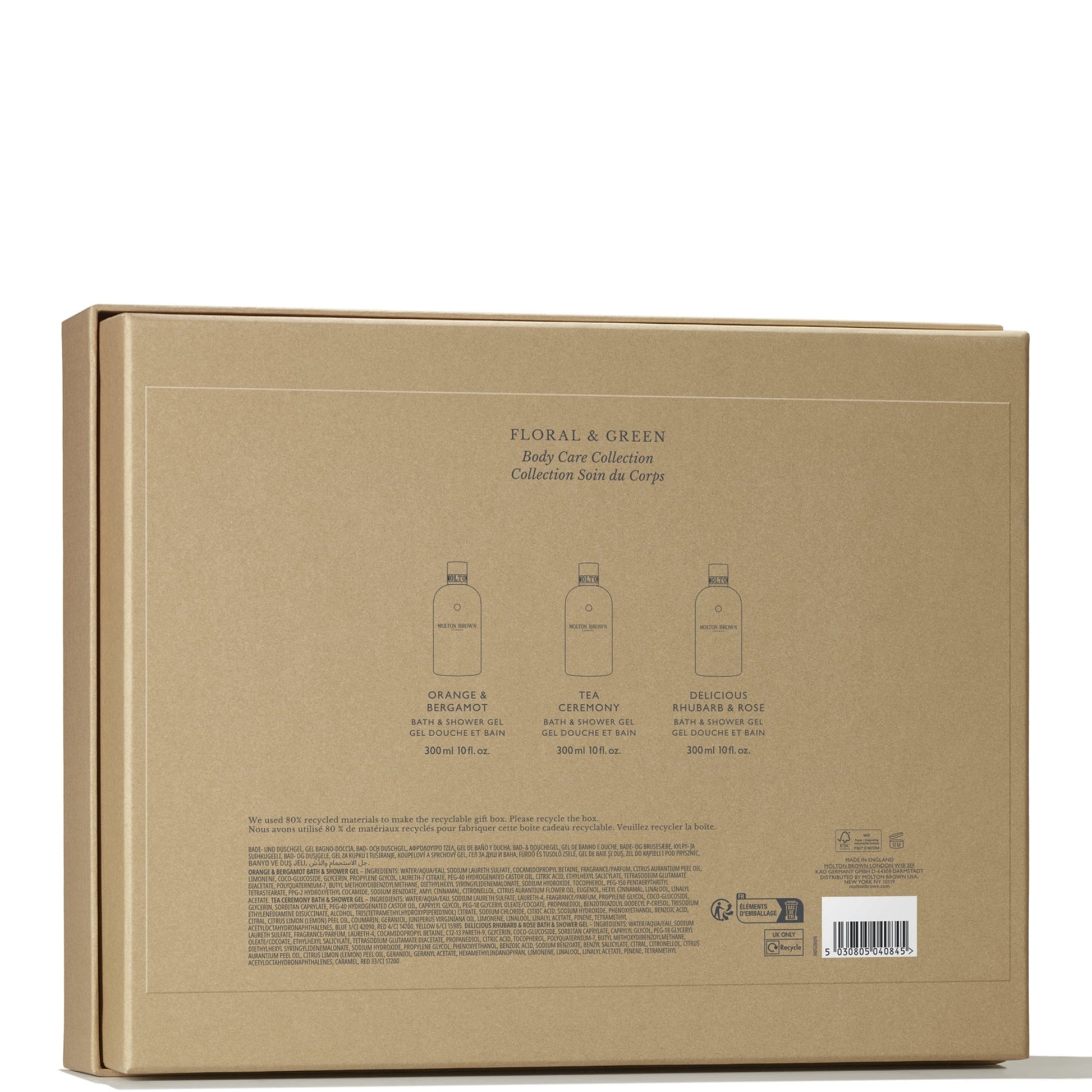 Molton Brown Floral & Green Body Care Collection - Application