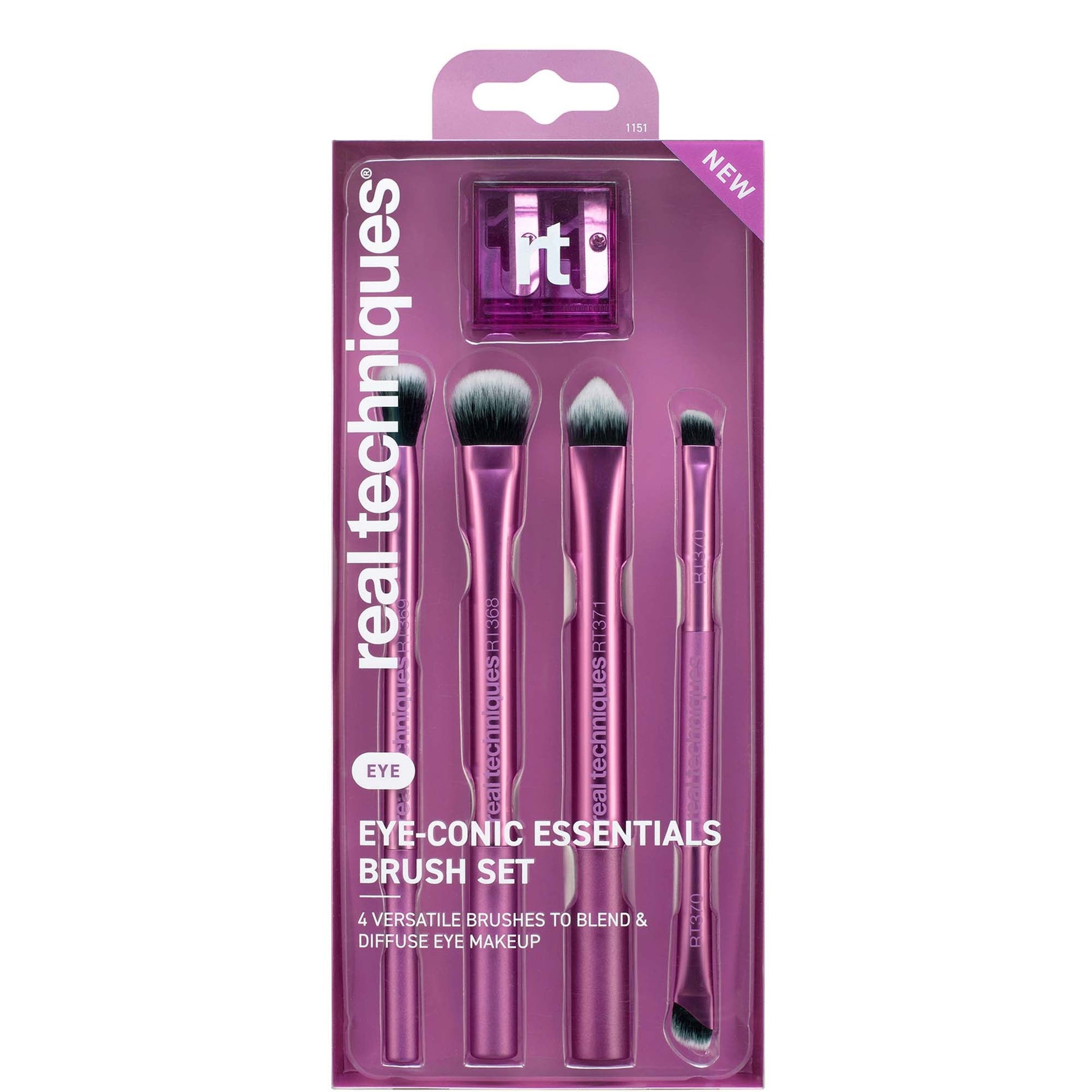 Real Techniques Eye-Conic Essentials 5 Piece Brush Set - Product Details