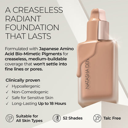 Natasha Denona HY-GLAM foundation - Application