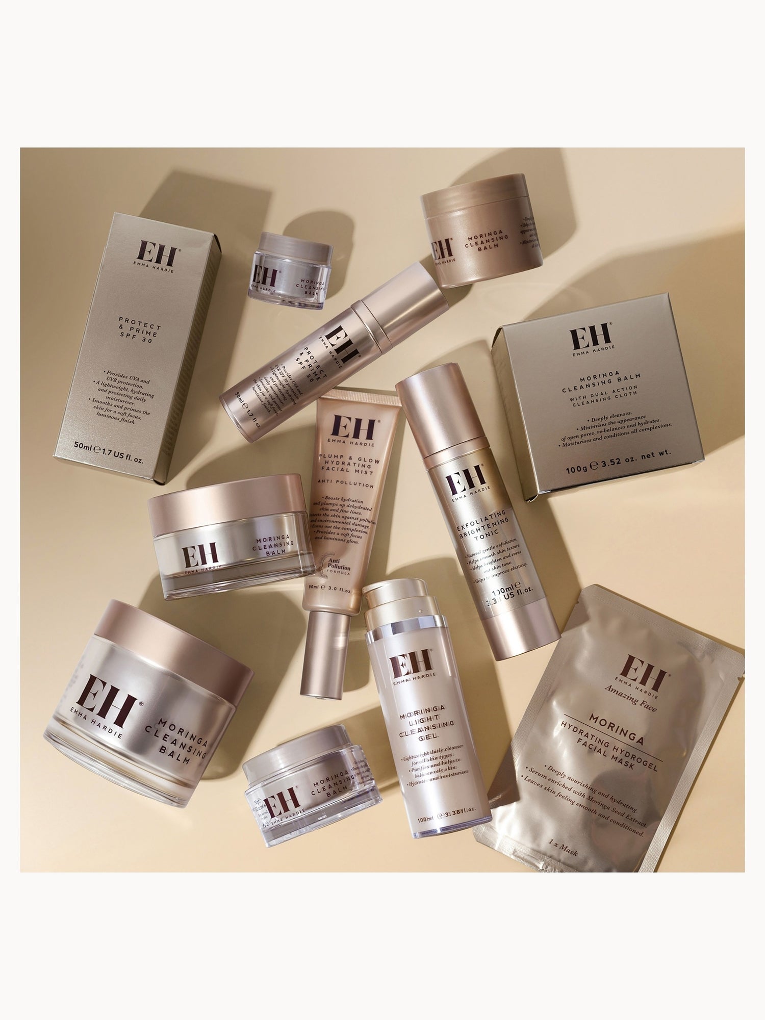 Emma Hardie Moringa Cleansing Balm with Professional Cleansing Cloth - Image 4