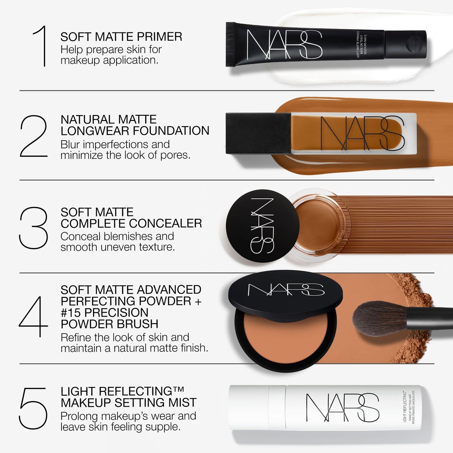 NARS Natural Matte Longwear Foundation - Image 10