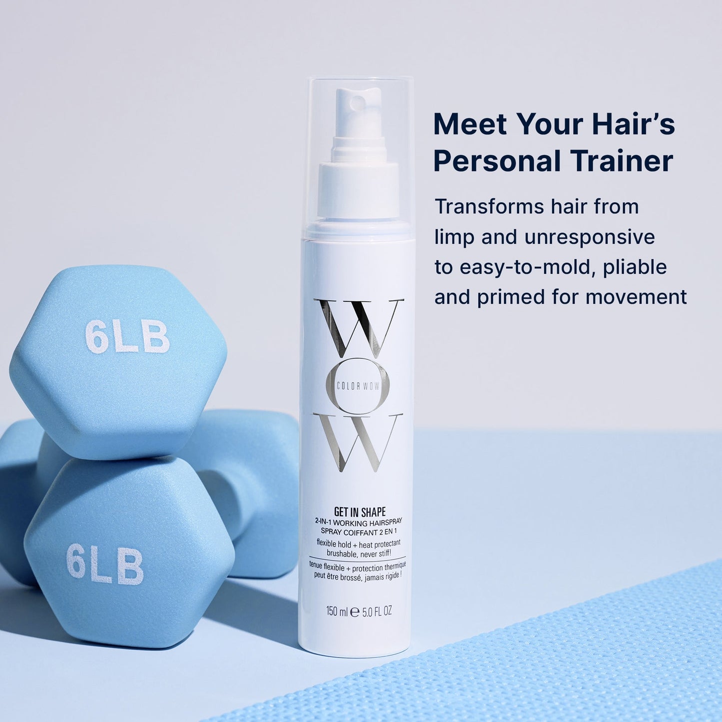 Color Wow Get in Shape 2-in-1 Working Hair Spray - Image 8