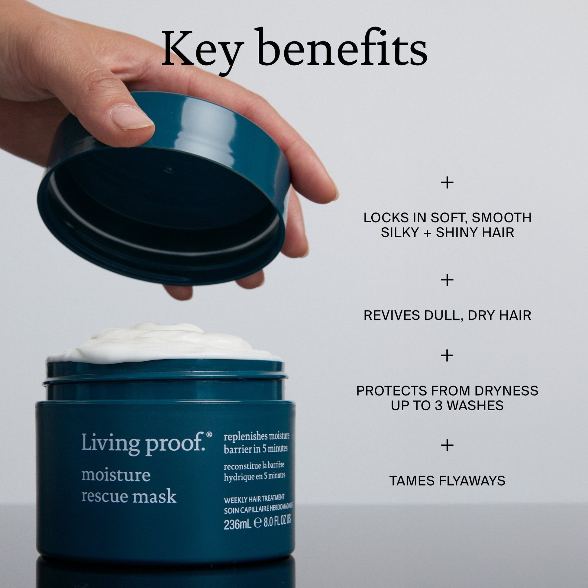 Living Proof Moisture Rescue Mask - Application