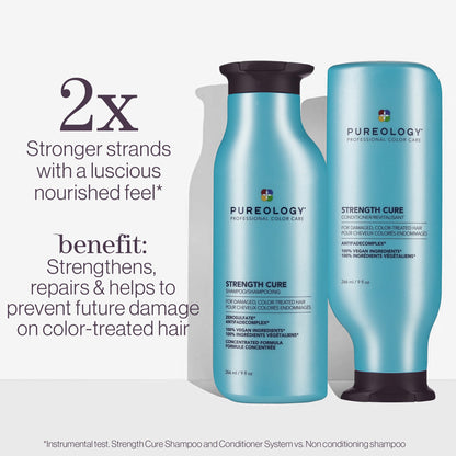 Pureology Strength Cure Shampoo and Conditioner Bundle - Image 8