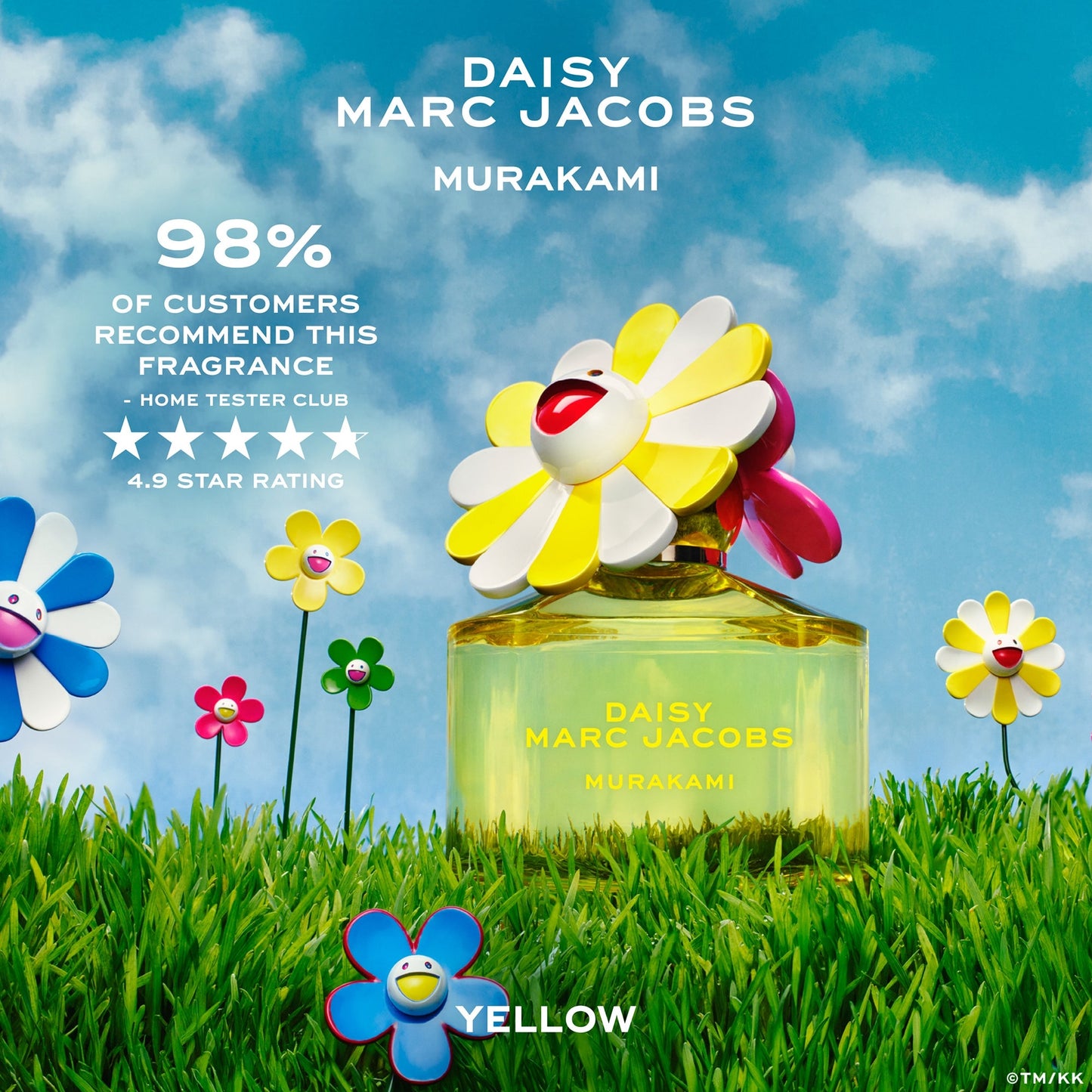 Marc Jacobs Daisy Murakami Yellow Eau de Parfum - Image 4