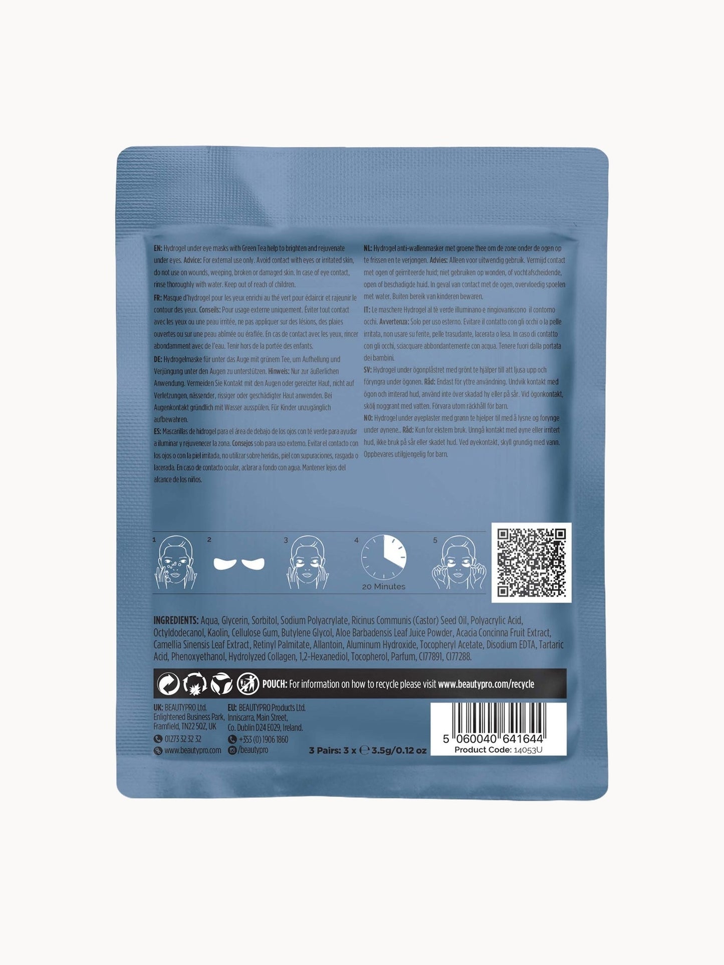 BEAUTYPRO Eye Therapy Under Eye Mask - Image 10