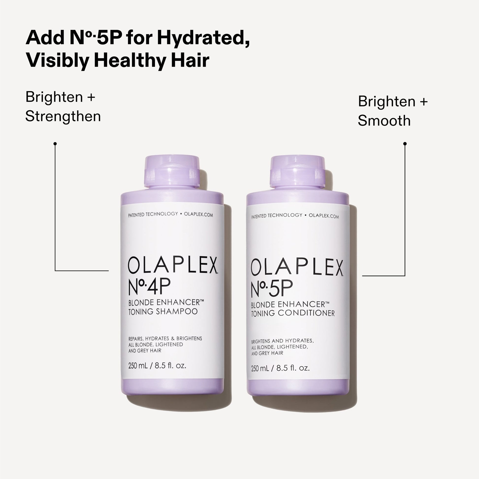 Olaplex No.4P Blonde Hair Hydrating and Brightening Purple Toning Shampoo - Image 8