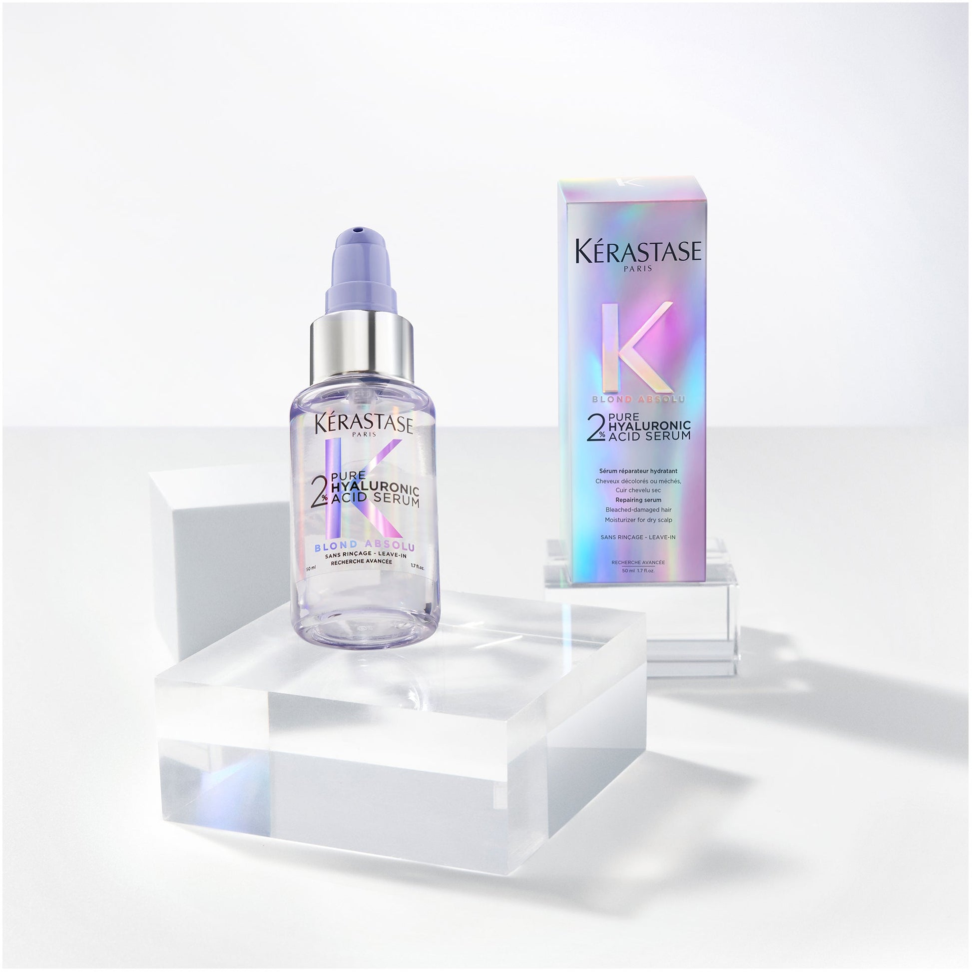 Kérastase Blond Absolu 2% Pure Hyaluronic Acid Scalp and Hair Serum - Image 8
