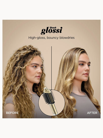 SHARK Glam 4-in-1 Hot Tool Air Styling + Drying System Gold- For Straight, Wavy and Bouncy Styles - Image 6