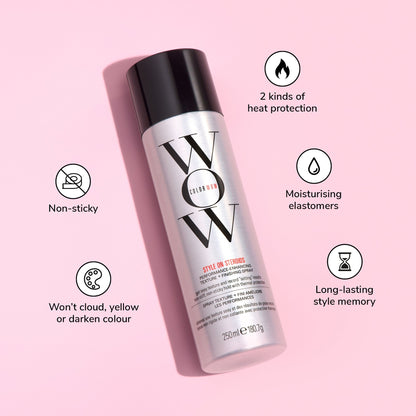 Color Wow Style on Steroids Performance Enhancing Texture + Finishing Spray - Application