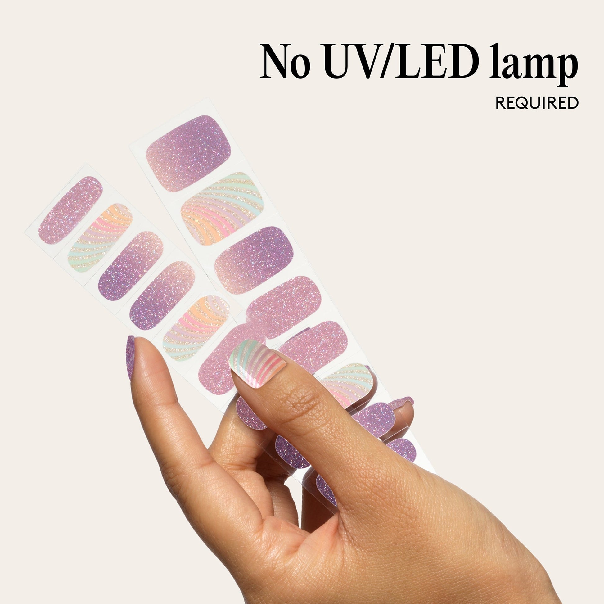 Mylee Gel Nail Wraps Dusk 'Till Down - Image 4