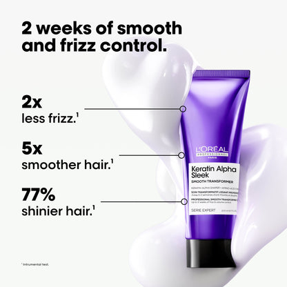 L'Oréal Professionnel Keratin Alpha Sleek Smooth Transformer Treatment - Product Details