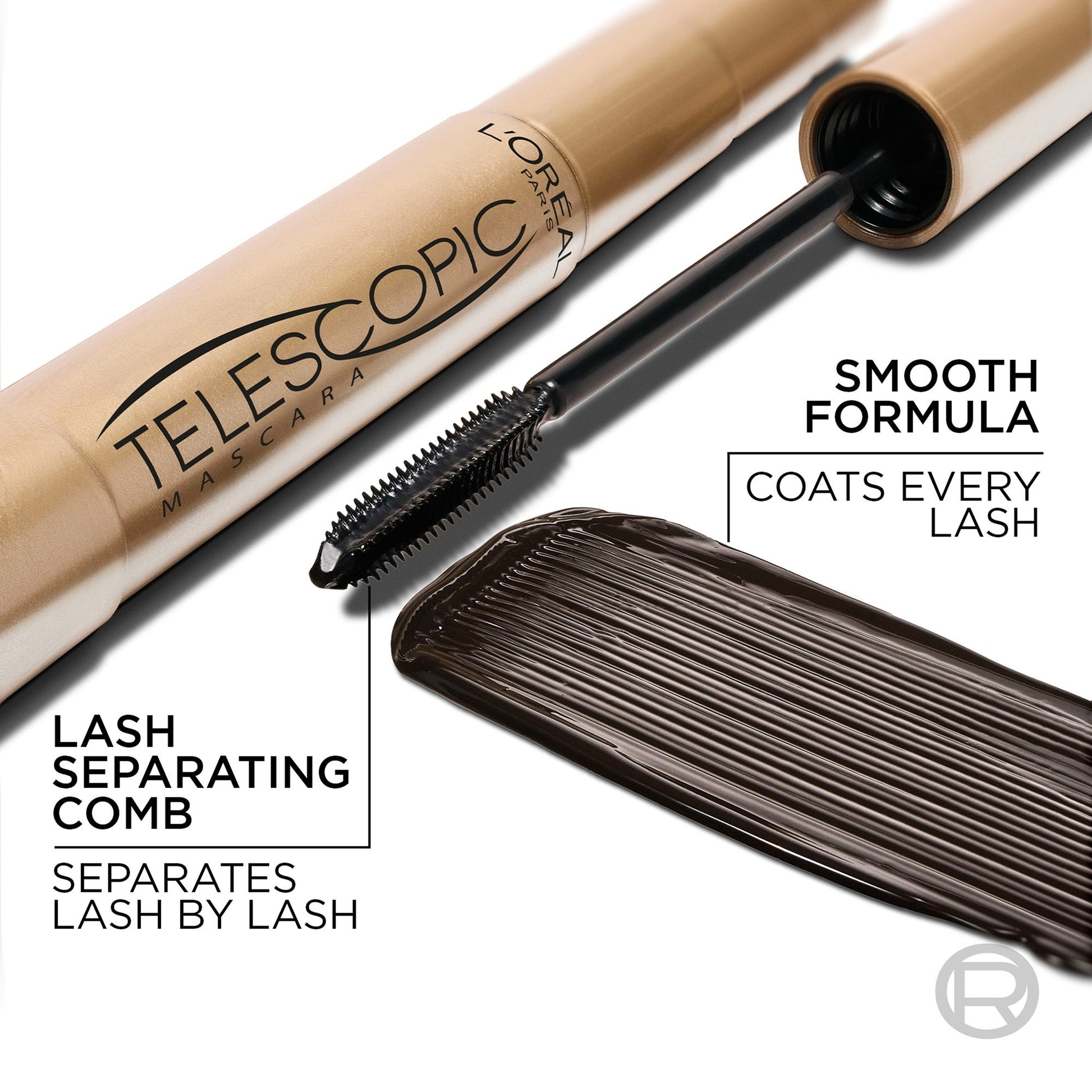 L'Oréal Paris Telescopic Mascara - Black - Image 5