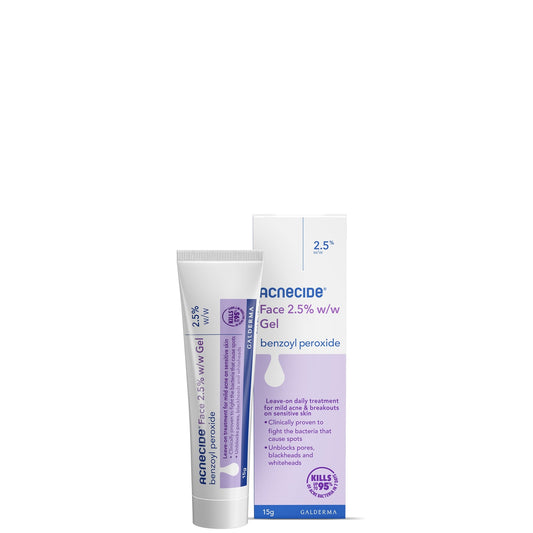 Acnecide Face Gel Spot Treatment with 2.5% Benzoyl Peroxide