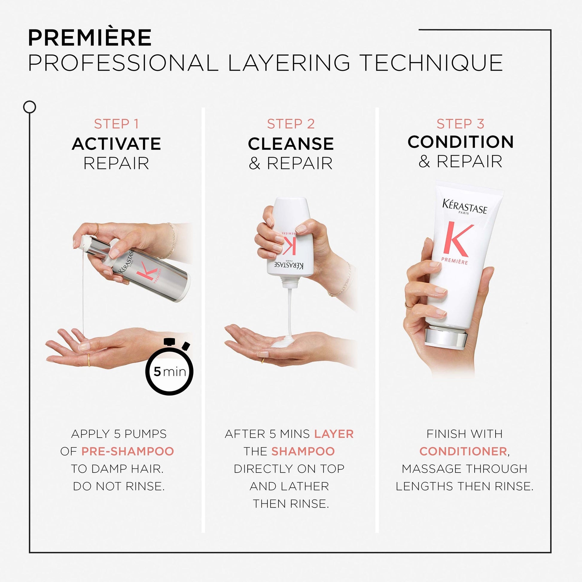 Kérastase Première Bonding Advanced Conditioner - Application