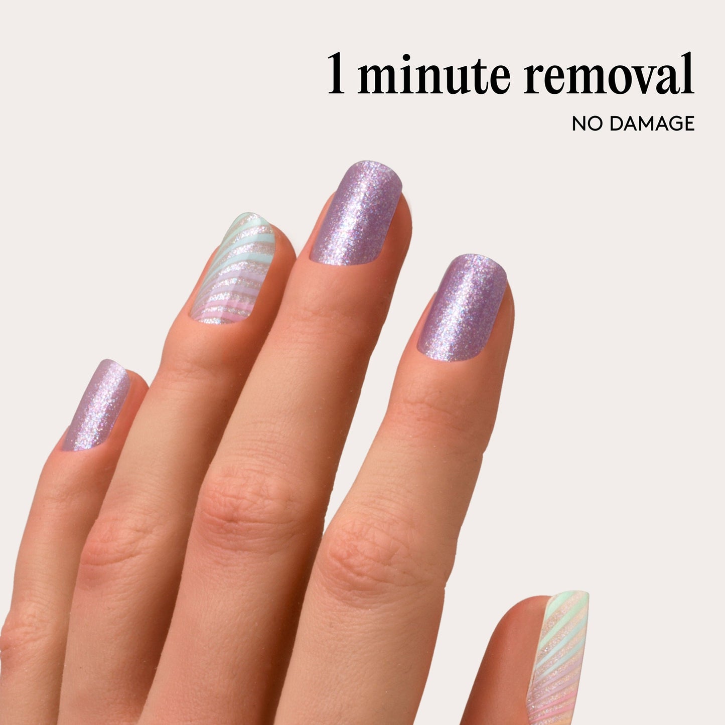 Mylee Gel Nail Wraps Dusk 'Till Down - Image 5