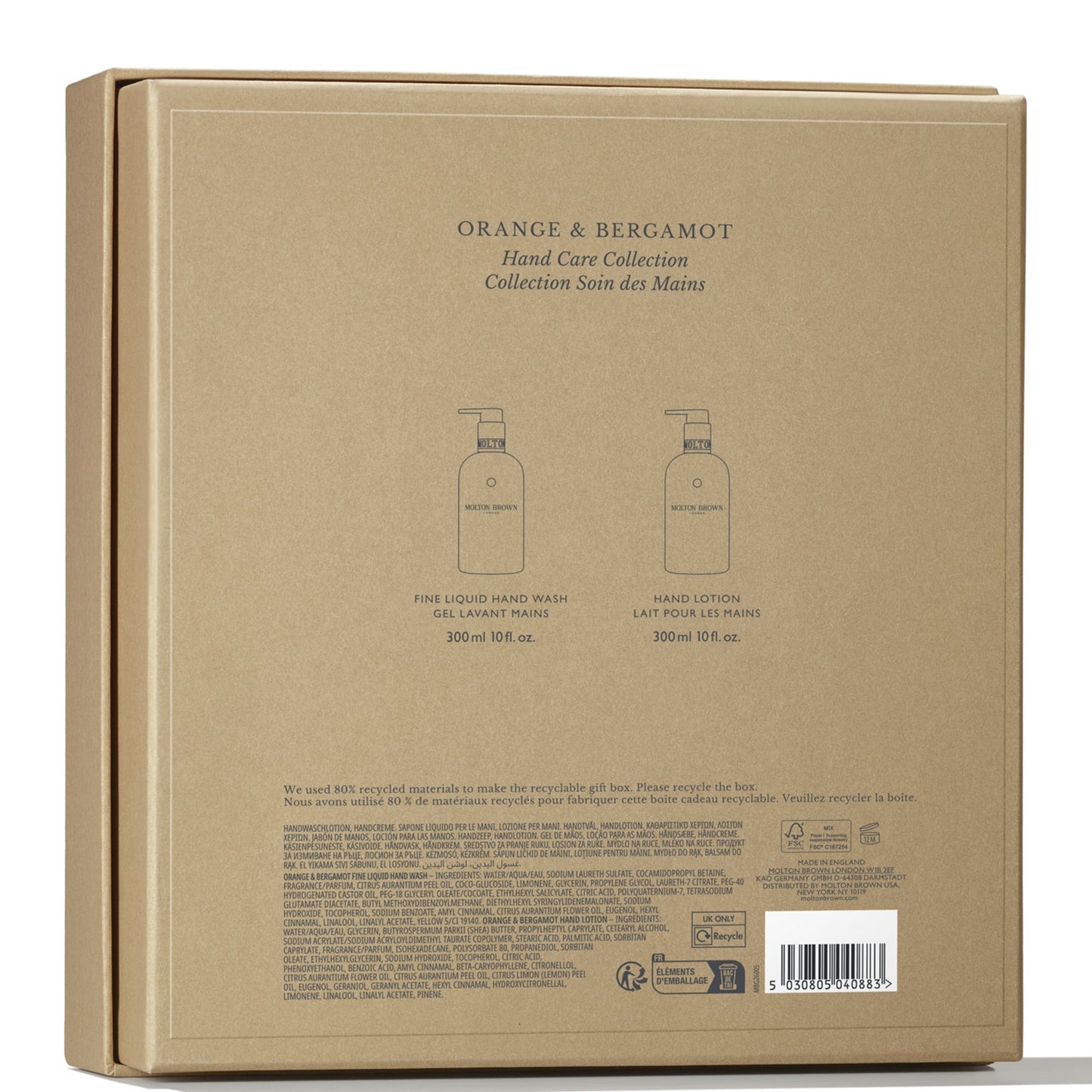 Molton Brown Orange & Bergamot Hand Care Collection - Application