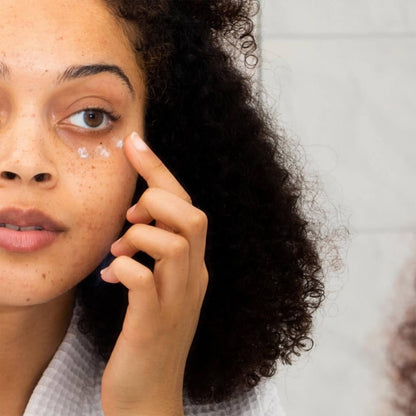 CeraVe Eye Repair Cream for Dark Circles & Puffiness - Application
