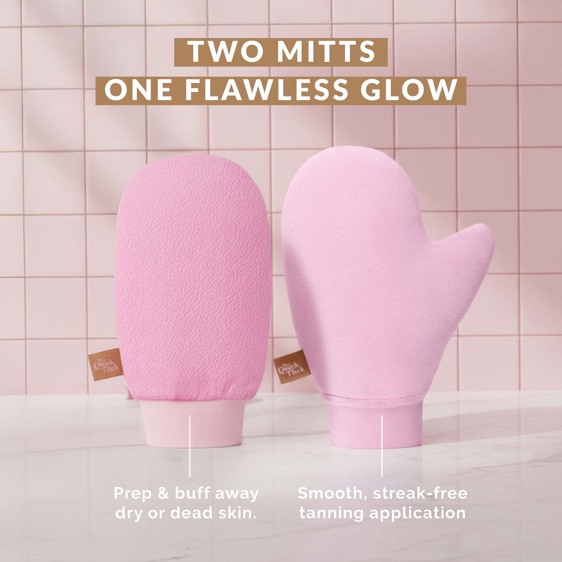 Quick Flick Quick Glow Double Sided Tanning Mitt - Image 5