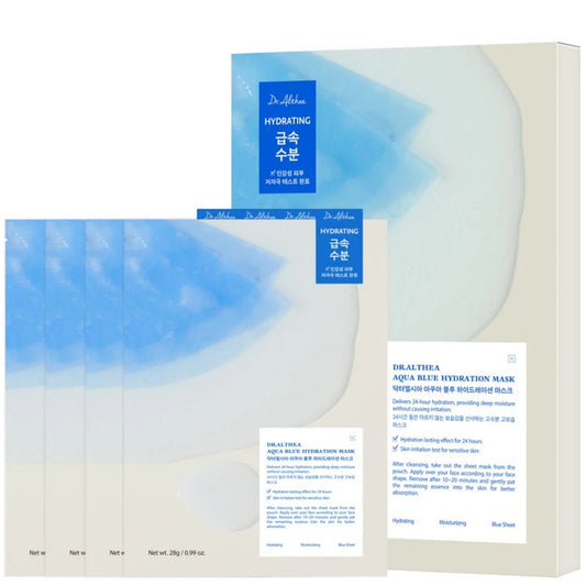 Dr. Althea Aqua Blue Hydration Mask 28g*4pcs