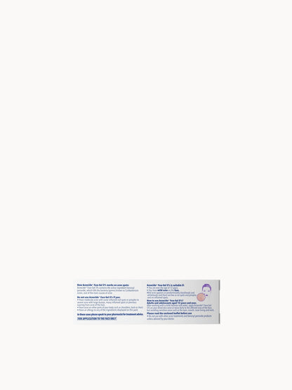 Acnecide Face Gel Spot Treatment with Benzoyl Peroxide - Product Details