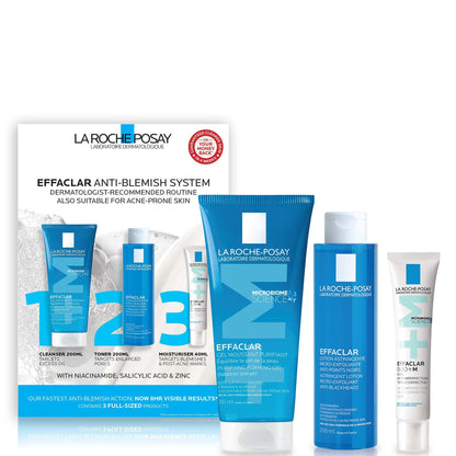La Roche-Posay Effaclar 3-Step Anti Blemish System - Product Details