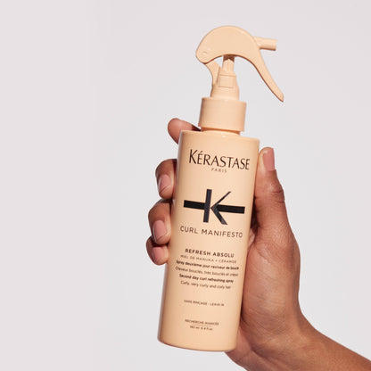 Kérastase Curl Manifesto Refresh Absolu Spray - Application