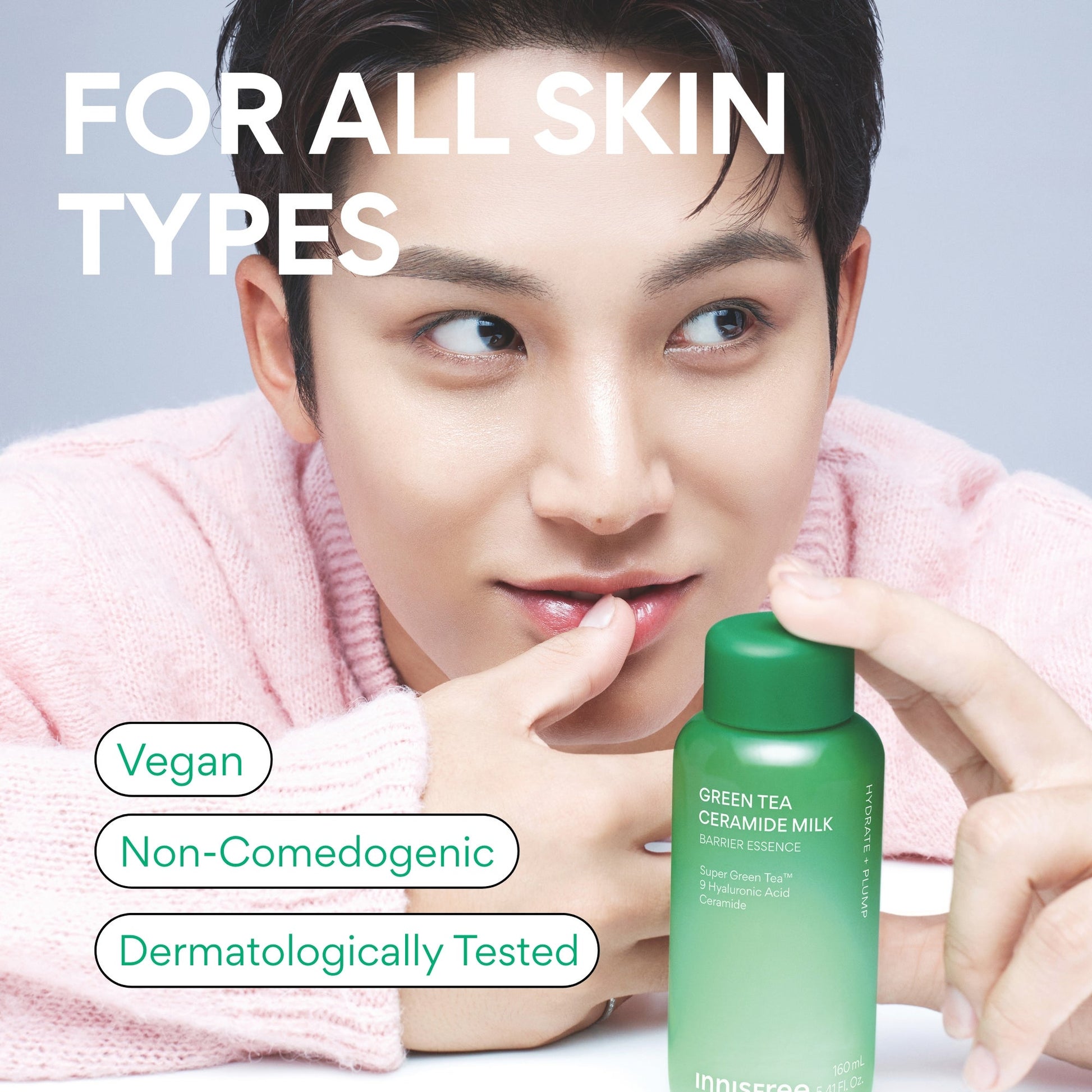 Innisfree Green Tea Ceramide Milk - Image 10