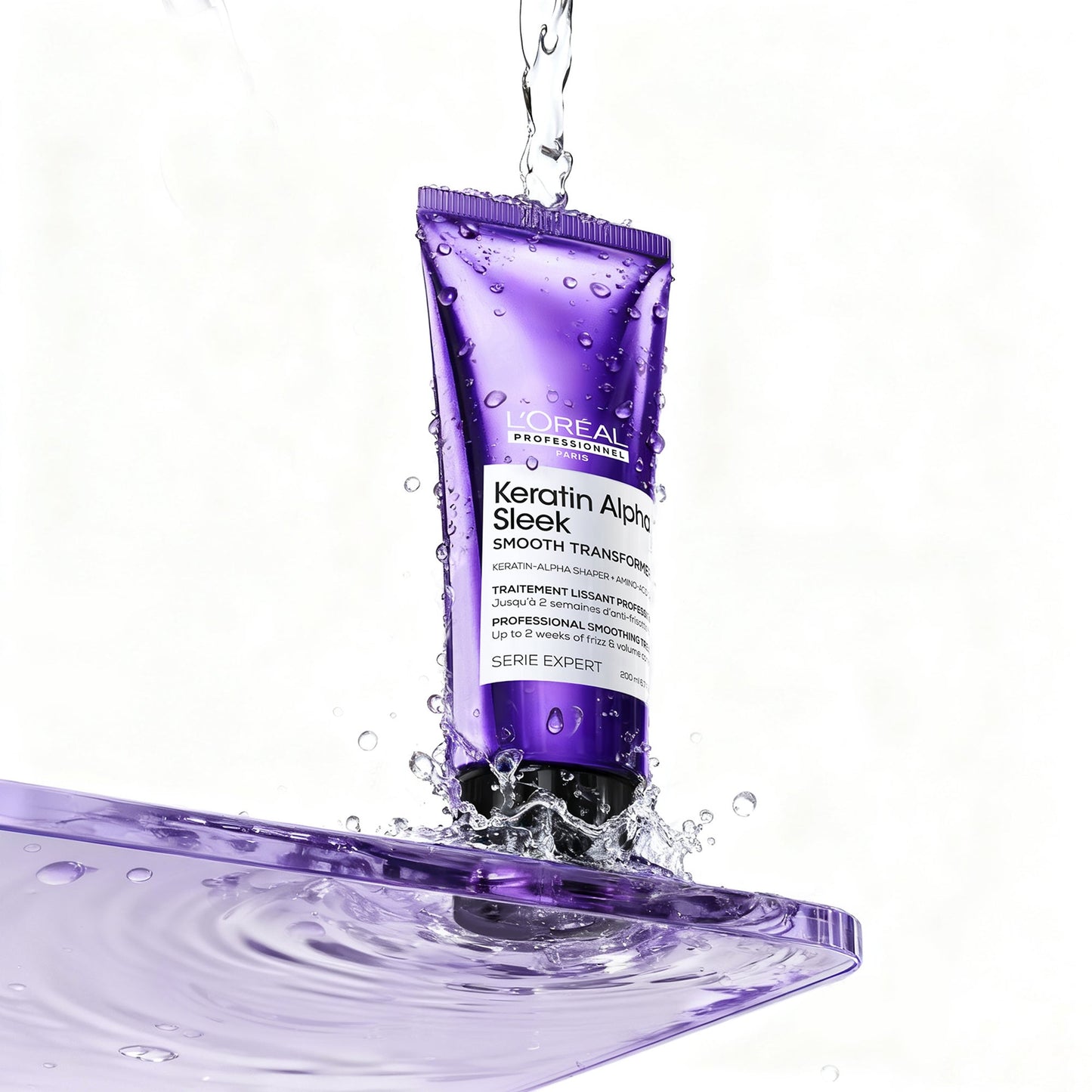 L'Oréal Professionnel Keratin Alpha Sleek Smooth Transformer Treatment - Image 7
