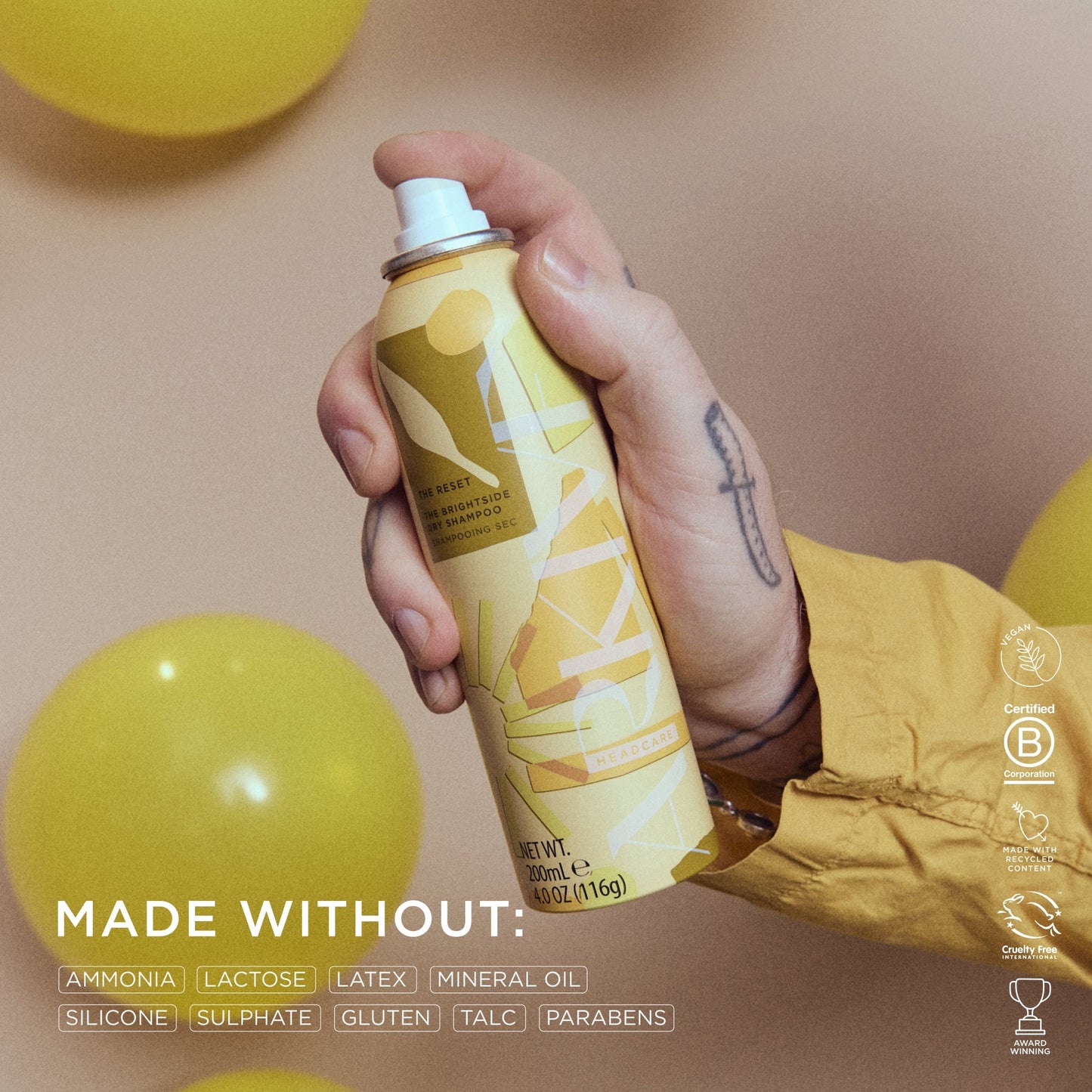 ARKIVE Headcare The Reset Brightside Dry Shampoo - Image 6